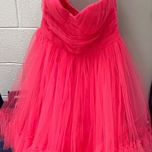 Vibrant Pink Kids Dress